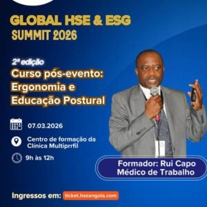 Curso Pós-evento: Ergonomia e Educação Postural